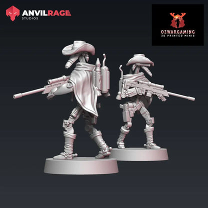 Clank Starwood | Anvilrage Galactic SciFi Miniatures 32mm 1/47 Legion Scale Role Playing Miniatures