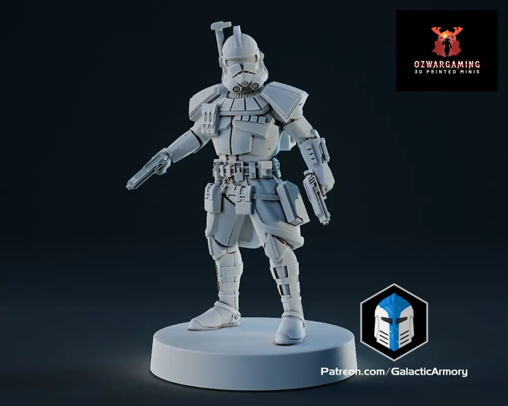 Clone Army Elite Troops |Galactic Armory 32mm SCI-FI Wargaming Miniatures Role Playing Miniatures