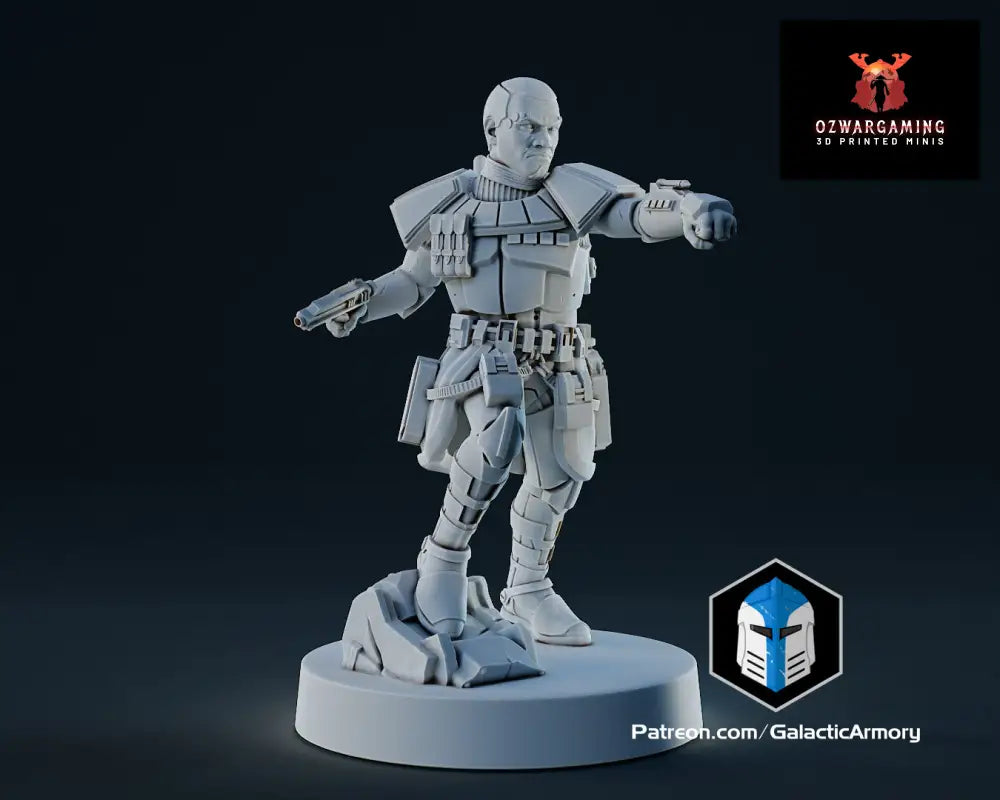 Clone Army Elite Troops |Galactic Armory 32mm SCI-FI Wargaming Miniatures Role Playing Miniatures