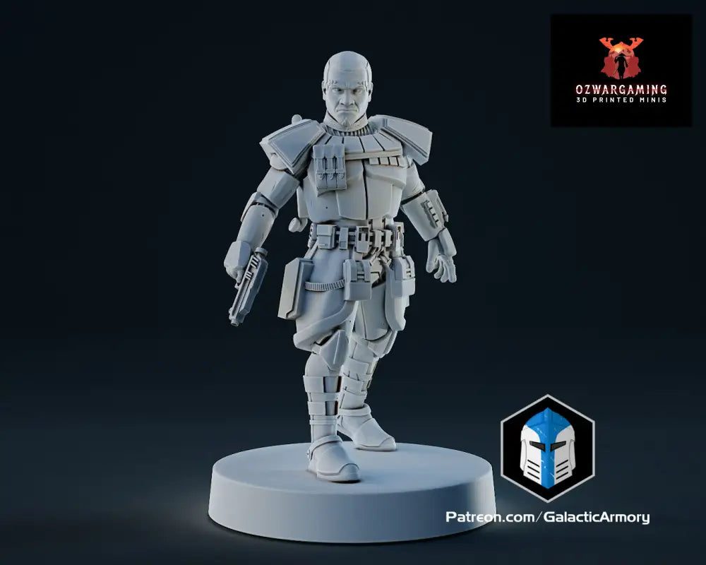 Clone Army Elite Troops |Galactic Armory 32mm SCI-FI Wargaming Miniatures Role Playing Miniatures