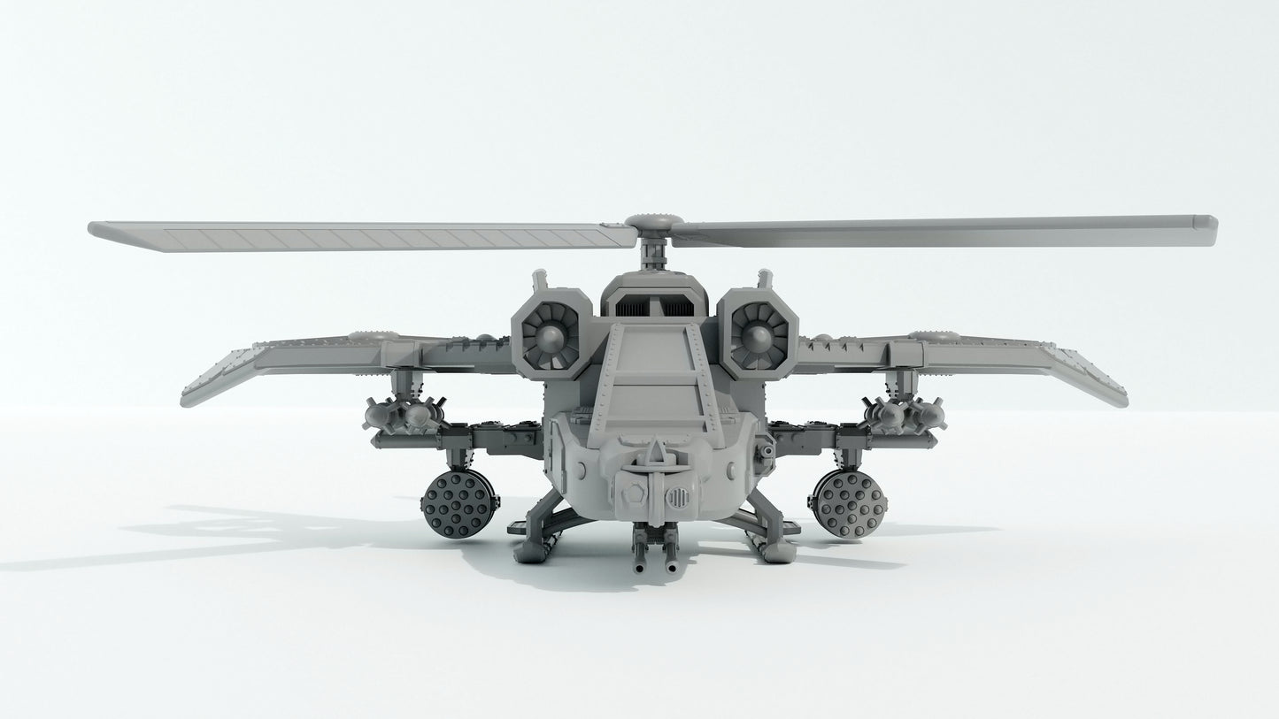 STRYGA-PATTERN GUNSHIP | Maelstrom Designworks Grimdark Wargaming Miniatures