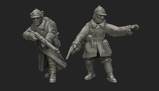 Soviet Winter War Squad | Propylene Foliescu 28mm WW2 Wargaming Miniatures Role Playing Miniatures