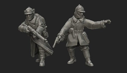 Soviet Winter War Squad | Propylene Foliescu 28mm WW2 Wargaming Miniatures Role Playing Miniatures