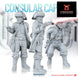 Consular Captains | Warbear Studios 28mm SciFi Wargaming Miniatures Role Playing Miniatures