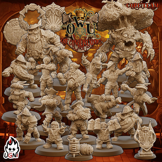 Old World Union Fantasy Football Team | Ugni Miniatures Role Playing Miniatures