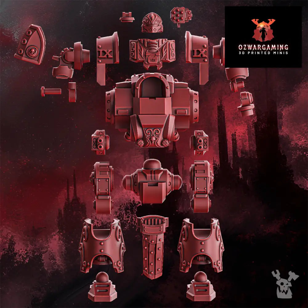 Crimson Wings Heavy Walker | DakkaDakka.store Grimdark Wargaming Miniatures Role Playing Miniatures