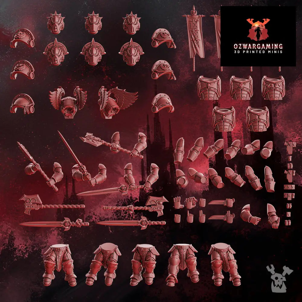 Crimson Wings Honor Squad Build Kit | DakkaDakka.store Grimdark Wargaming Miniatures (Copy) Role Playing Miniatures