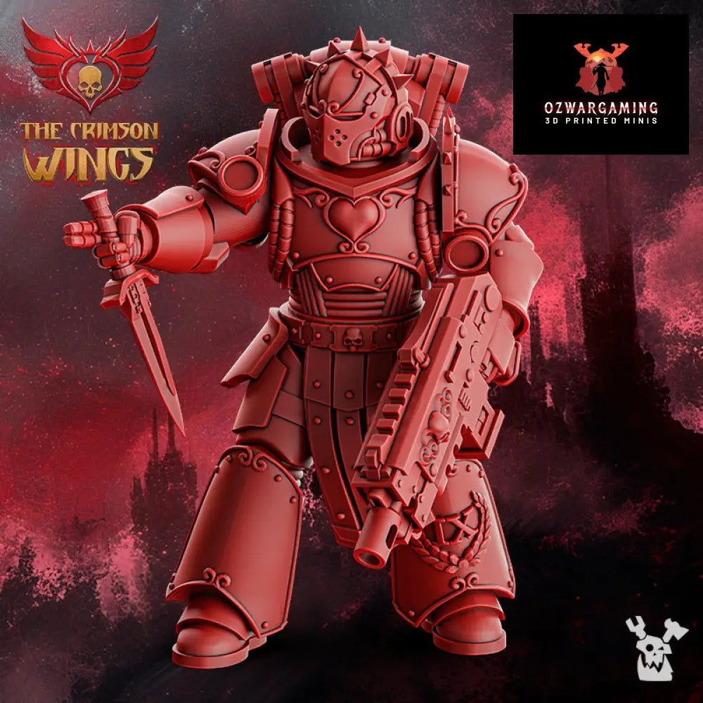 Crimson Wings Lt | DakkaDakka.store Grimdark Wargaming Miniatures Role Playing Miniatures