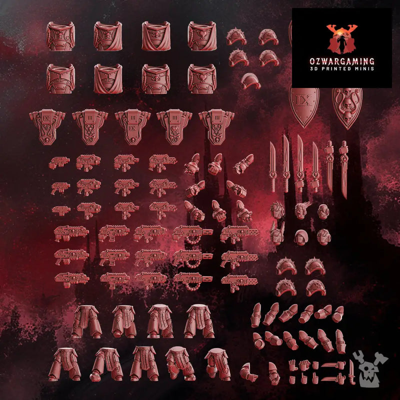Crimson Wings Tactical Squad Build Kit | DakkaDakka.store Grimdark Wargaming Miniatures Role Playing Miniatures