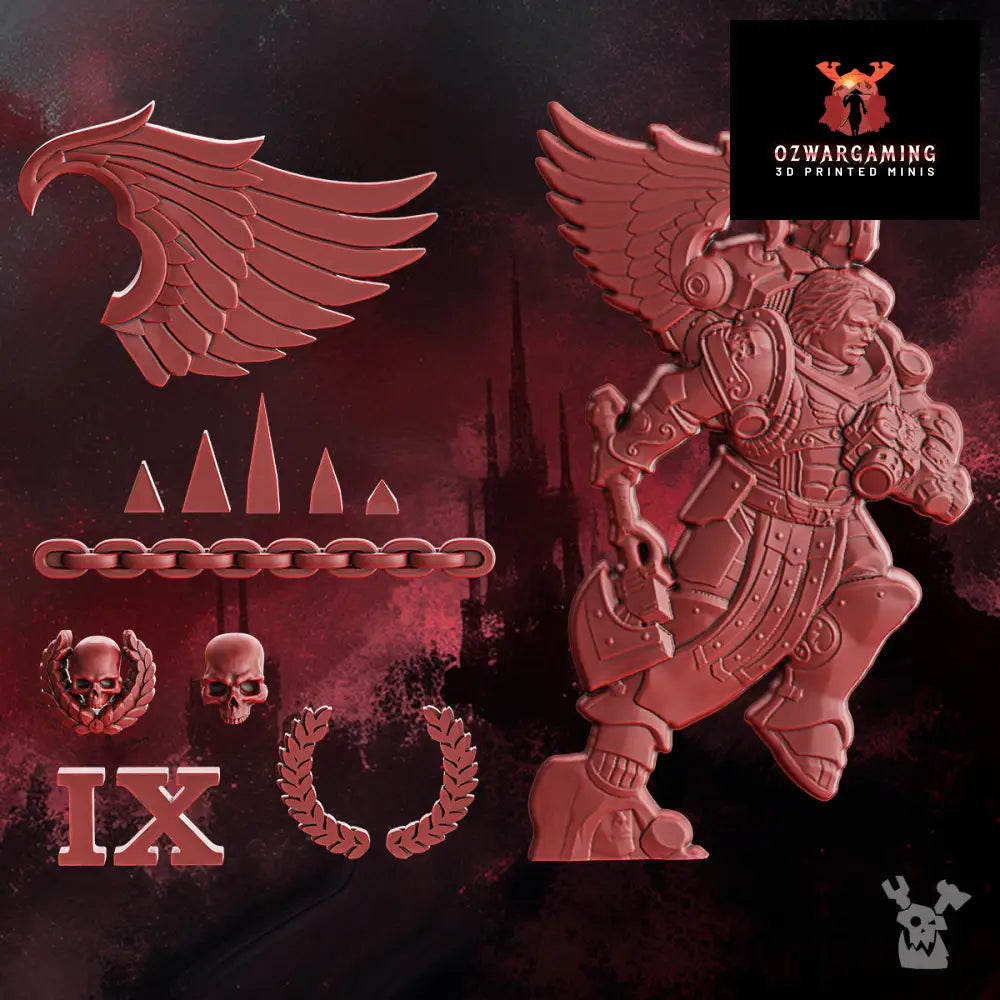 Crimson Wings Vehicle Decor | DakkaDakka.store Grimdark Wargaming Miniatures Role Playing Miniatures