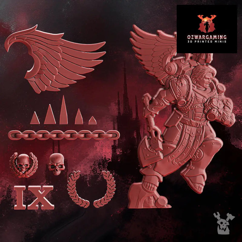Crimson Wings Vehicle Decor | DakkaDakka.store Grimdark Wargaming Miniatures Role Playing Miniatures