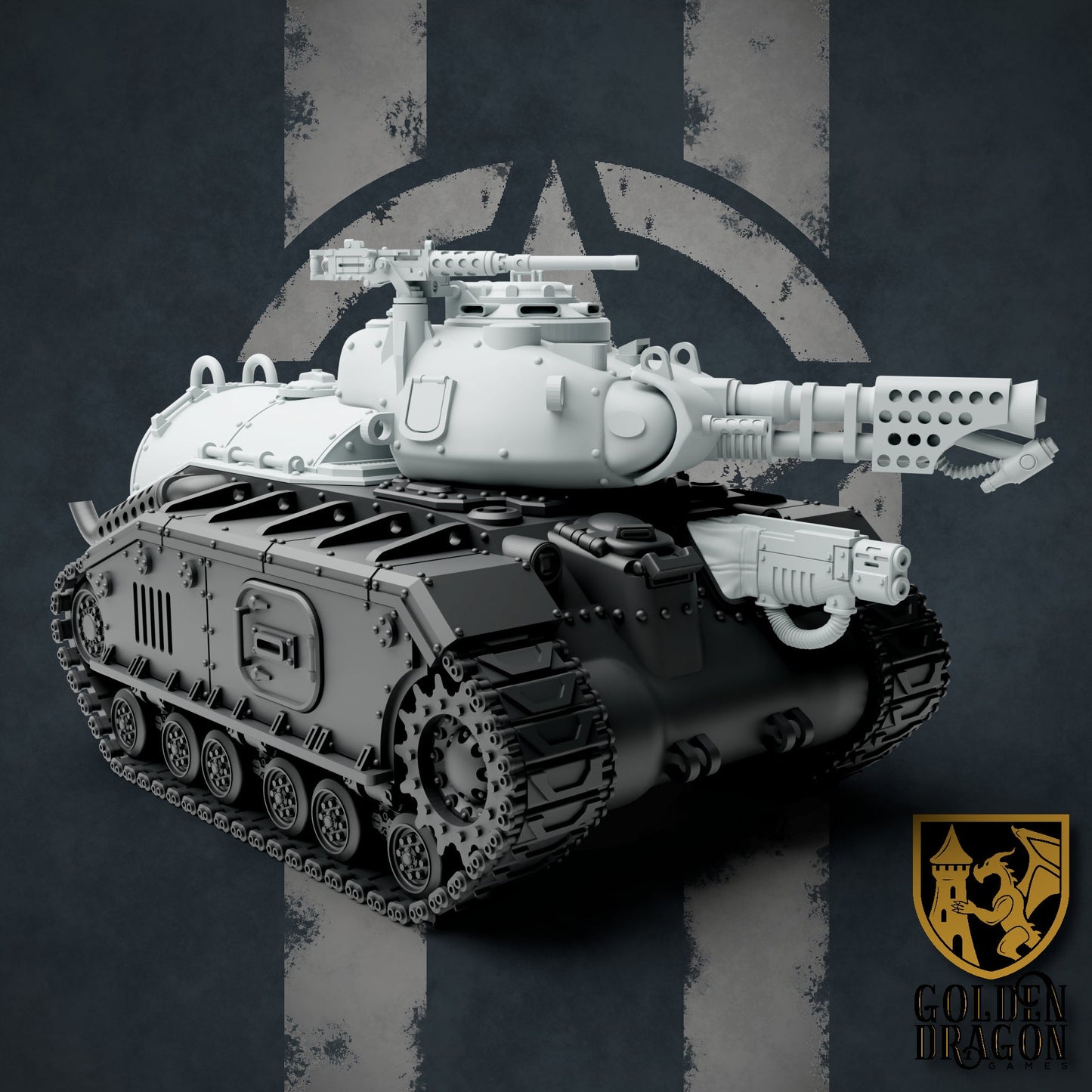 United States of America M48 Ram APC Upgrade Kits | Golden Dragon Games Weird WW2 M48R5 Crocodile Flame Tank Role