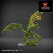 Crypt Nightmares Blood Drake | Claybeast Creations 28mm Fantasy Wargaming Miniatures Role Playing Miniatures