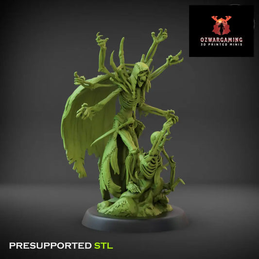 Crypt Nightmares Bonemancer | Claybeast Creations 28mm Fantasy Wargaming Miniatures Role Playing Miniatures