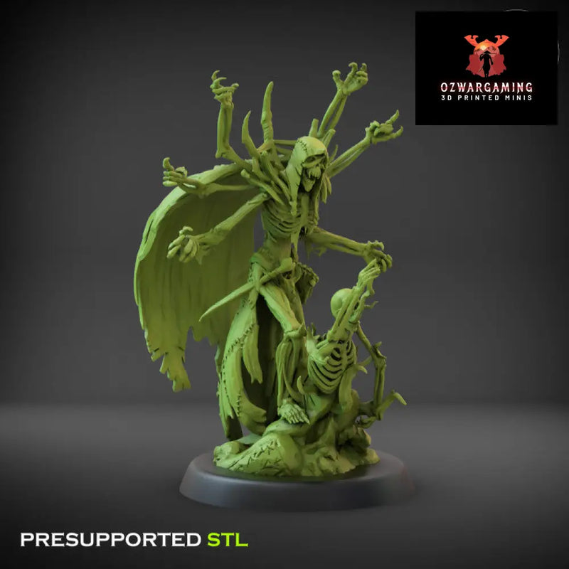 Crypt Nightmares Bonemancer | Claybeast Creations 28mm Fantasy Wargaming Miniatures Role Playing Miniatures
