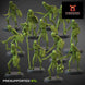 Crypt Nightmares Flesh Skeletons Swords | Claybeast Creations 28mm Fantasy Wargaming Miniatures Role Playing Miniatures