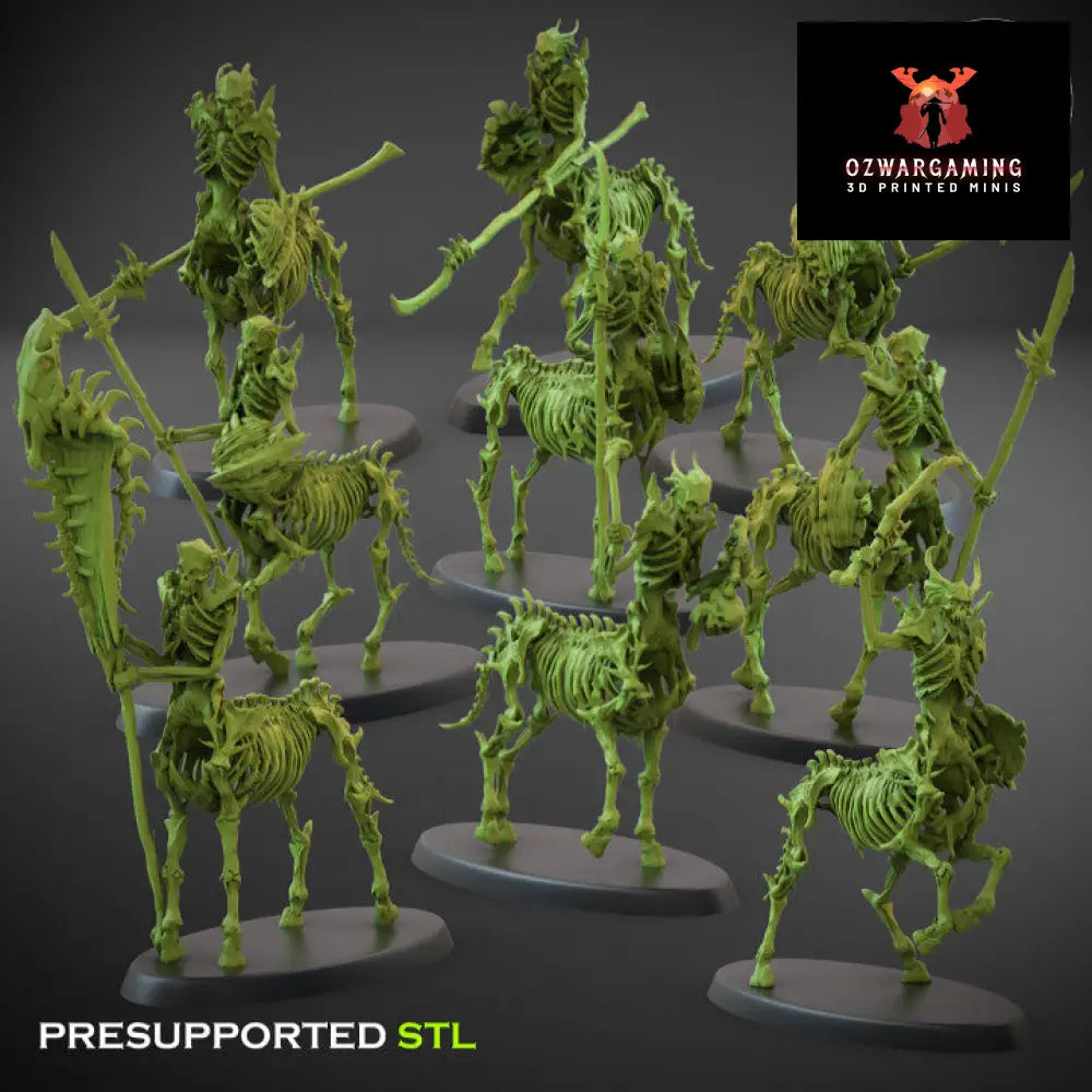 Crypt Nightmares Hemocentaur Squad | Claybeast Creations 28mm Fantasy Wargaming Miniatures Role Playing Miniatures