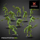 Crypt Nightmares Marrowsuckers | Claybeast Creations 28mm Fantasy Wargaming Miniatures Role Playing Miniatures