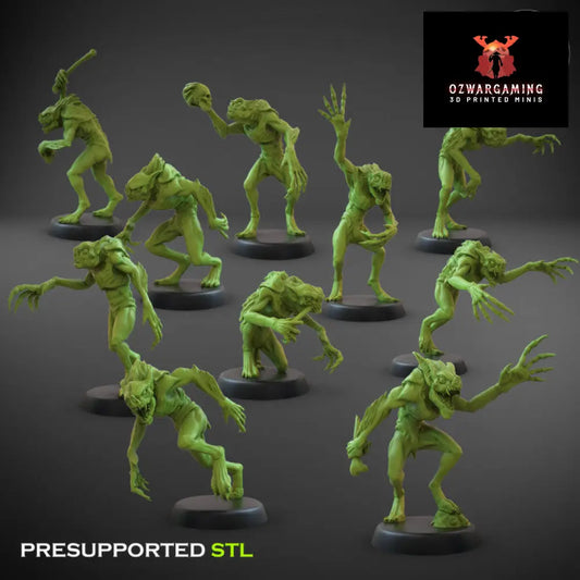 Crypt Nightmares Marrowsuckers | Claybeast Creations 28mm Fantasy Wargaming Miniatures Role Playing Miniatures