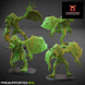 Crypt Nightmares Winged Tomb Abominations | Claybeast Creations 28mm Fantasy Wargaming Miniatures Role Playing