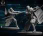 Shatter Scale Dagan Gera | Warblade Studios 40mm Miniatures Role Playing Miniatures