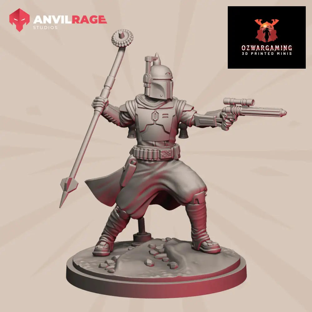 Daimyo | Anvilrage Galactic SciFi Miniatures Shatter Scale Role Playing Miniatures