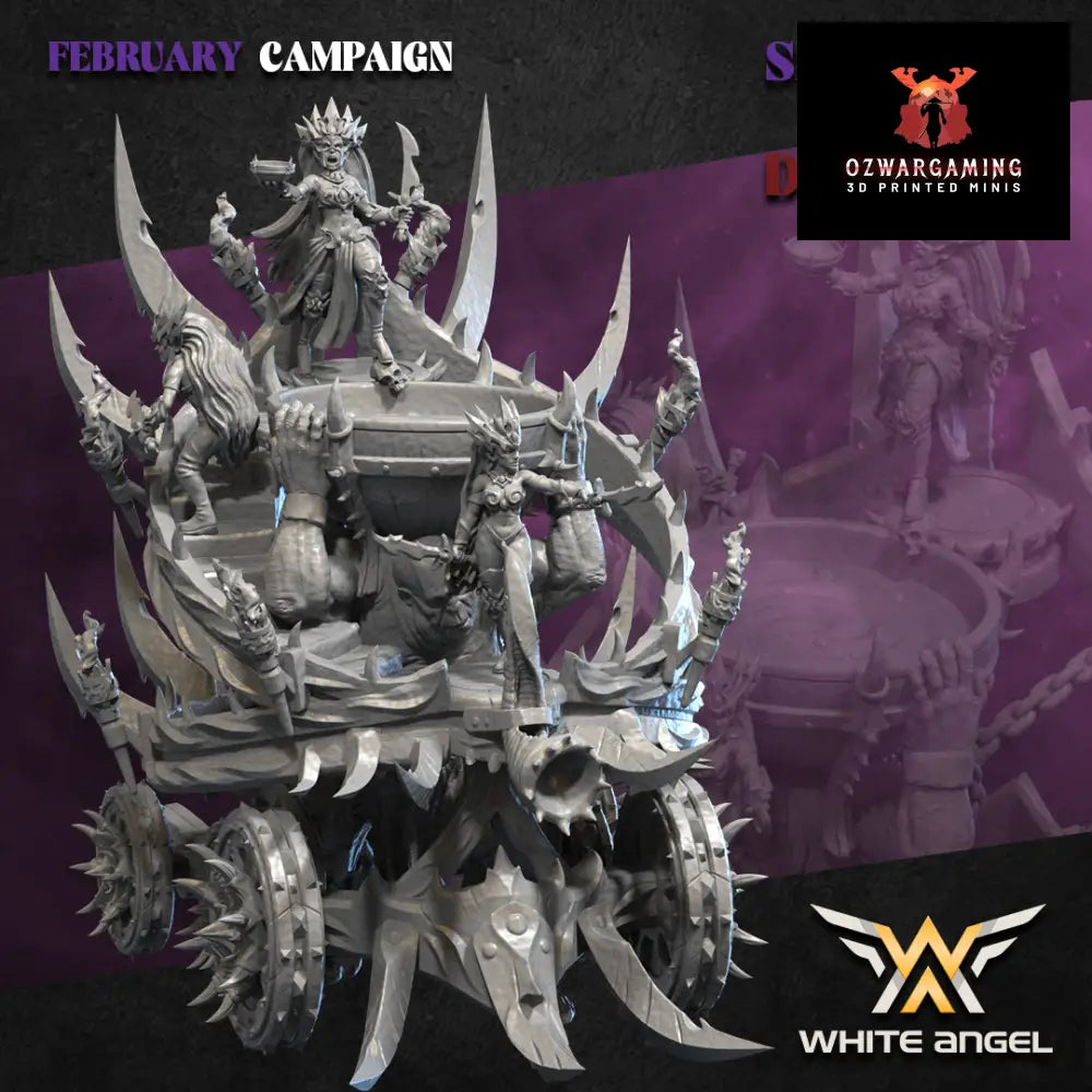Dark Elf Altar of Sacrifice | White Angel 28/32mm Fantasy Wargaming Miniatures