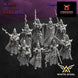 Dark Elf Death Guard | White Angel 28/32mm Fantasy Wargaming Miniatures