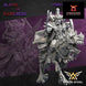 Dark Elf Emperor on Raptor | White Angel 28/32mm Fantasy Wargaming Miniatures