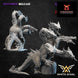 Dark Elf Hydra | White Angel 28/32mm Fantasy Wargaming Miniatures