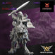 Dark Elf Dark Lord on Raptor | White Angel 28/32mm Fantasy Wargaming Miniatures