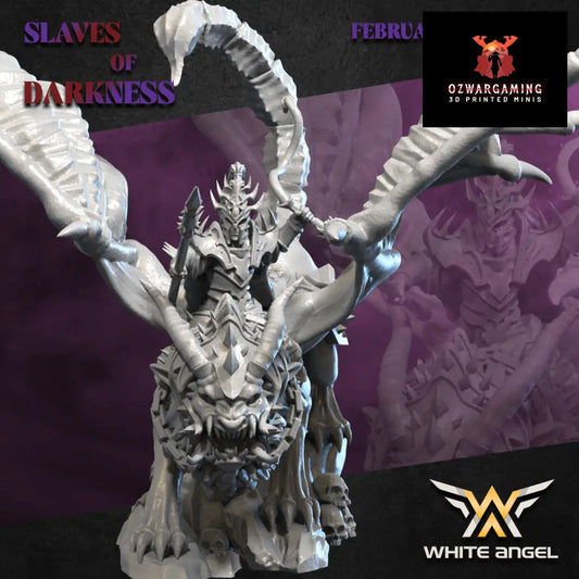 Dark Elf Master Beast Manticore | White Angel 28/32mm Fantasy Wargaming Miniatures