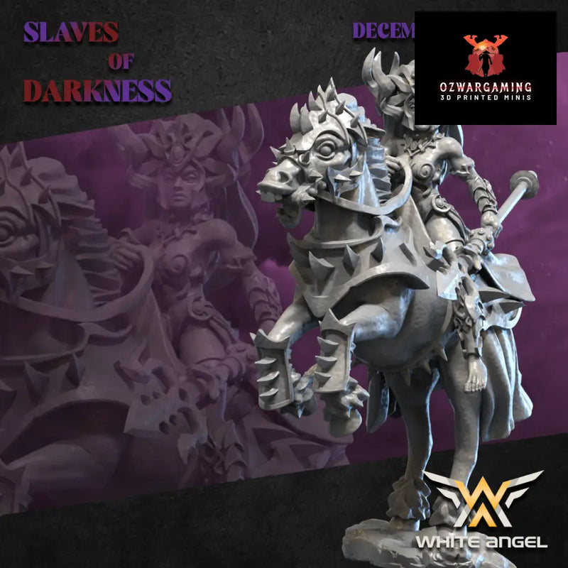 Dark Elf Dark Mother | White Angel 28/32mm Fantasy Wargaming Miniatures