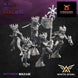 Dark Elf Shadow Daughters | White Angel 28/32mm Fantasy Wargaming Miniatures