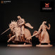 Dark Lieutenant Foot and Mounted | Navarrete Studios 25mm Fantasy Wargaming Miniatures