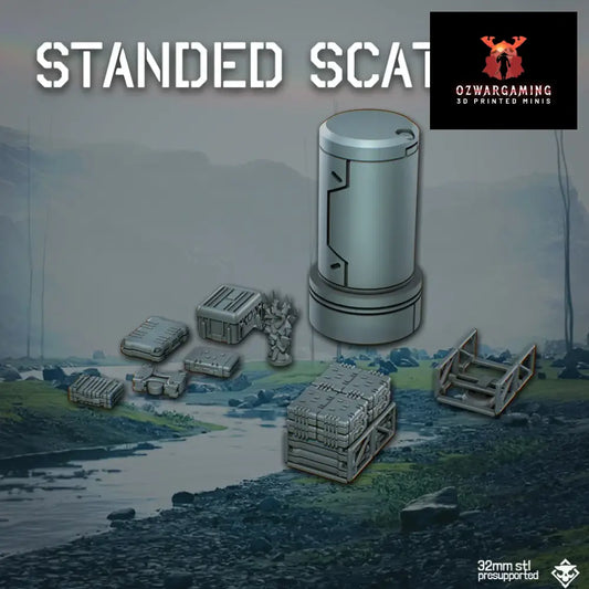 Death Delivery: Scatter Terrain | Skullforge Studios 32mm Wargaming Miniatures Role Playing Miniatures