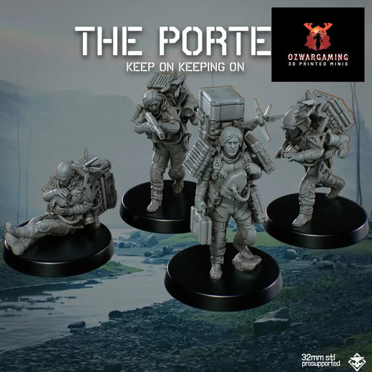 Death Delivery: The Porter | Skullforge Studios 32mm Wargaming Miniatures Role Playing Miniatures