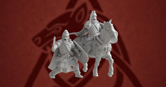 Germanic Tribes Decabalus | 3D Breed 28mm Ancients Wargaming Miniatures Role Playing Miniatures