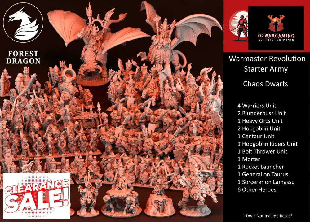 Demonsmiths Army Bundle | Forest Dragon 10mm Fantasy Wargaming Miniatures Role Playing Miniatures