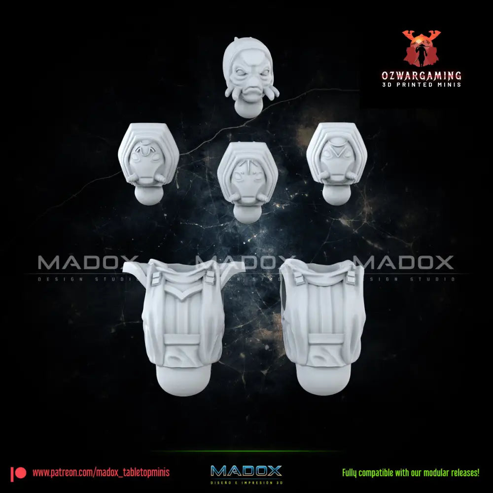 Desert Syndicate Build Kit | Warbear Studios 28mm SciFi Wargaming Miniatures Role Playing Miniatures