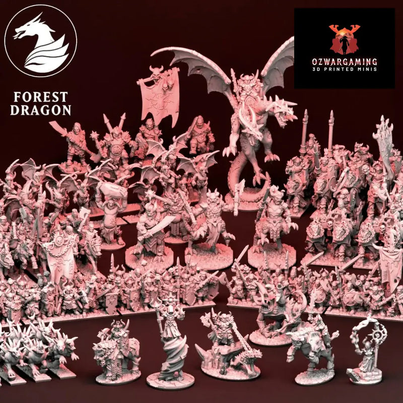 Despoilers Army Bundle | Forest Dragon 10mm Fantasy Wargaming Miniatures Role Playing Miniatures