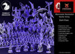 Dire Elf Army Bundle | Forest Dragon 10mm Fantasy Wargaming Miniatures Role Playing Miniatures