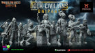 Dock Civilians Monopose | Warbear Studios 28mm SciFi Wargaming Miniatures Role Playing Miniatures