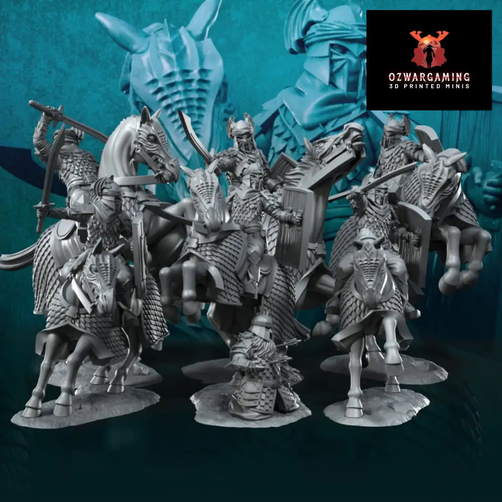 Dragon Army Cavalry | Davale Games 25mm Fantasy Wargaming Miniatures Role Playing Miniatures