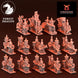 Dwarf Daemonsmith Blunderbusses | Forest Dragon 10mm Fantasy Wargaming Miniatures Role Playing Miniatures