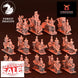 Dwarf Daemonsmith Blunderbusses | Forest Dragon 10mm Fantasy Wargaming Miniatures Role Playing Miniatures
