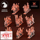 Dwarf Daemonsmith Centaurs | Forest Dragon 10mm Fantasy Wargaming Miniatures Role Playing Miniatures