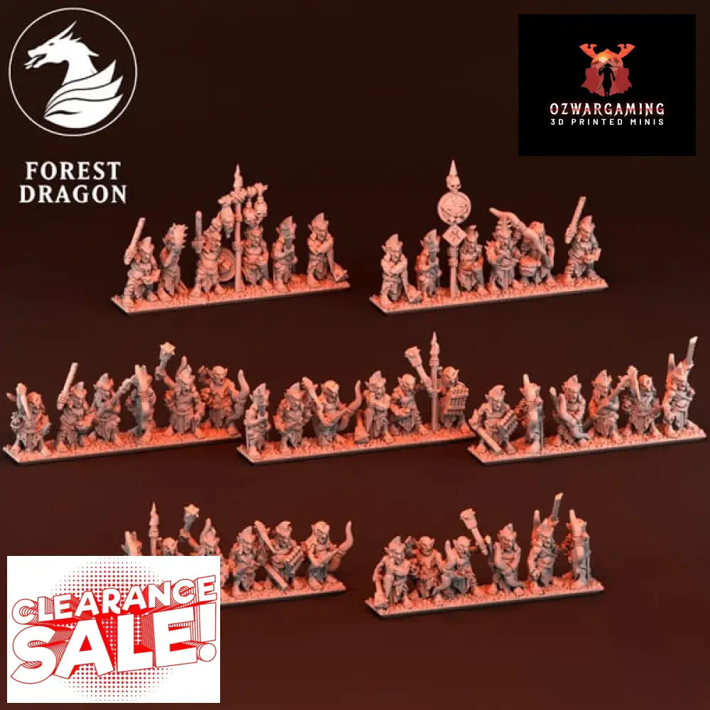 Dwarf Daemonsmith Hobgoblins | Forest Dragon 10mm Fantasy Wargaming Miniatures Role Playing Miniatures