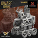 Dwarf Empire Anvil Chariot | White Angel 28/32mm Fantasy Wargaming Miniatures
