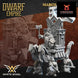 Dwarf Empire Emperor | White Angel 28/32mm Fantasy Wargaming Miniatures